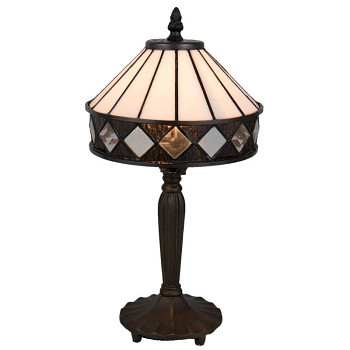 Stolní lampa Tiffany ART DECO Clayre & Eef 5LL-5197