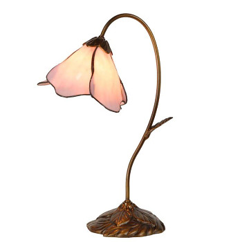 Stolní lampa Tiffany FLOWER Clayre & Eef 5LL-5327
