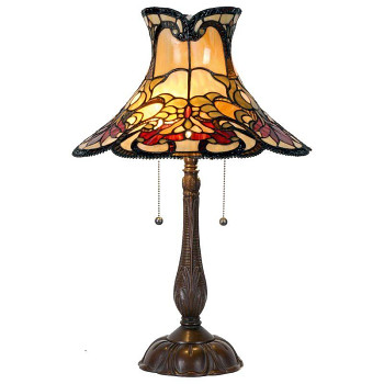 Stolní lampa Tiffany HEMISPHERE Clayre & Eef 5LL-5533