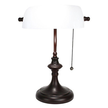 Stolní lampa Tiffany VINTAGE BANKER Clayre & Eef 5LL-5683