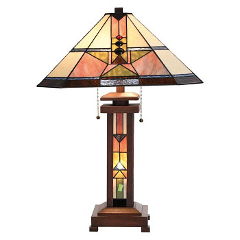 Stolní lampa Tiffany BRIGHT & CLASSY Clayre & Eef 5LL-5781