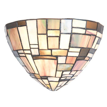 Nástěnná lampa Tiffany MOSAIC ART Clayre & Eef 5LL-5844