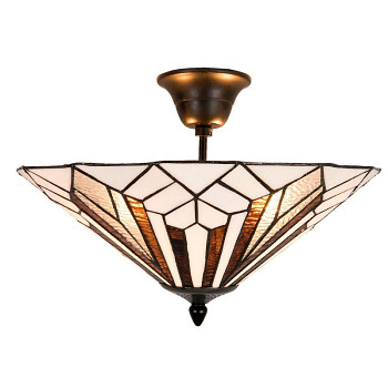 Stropní lampa Tiffany COZY NIGHT Clayre & Eef 5LL-5896