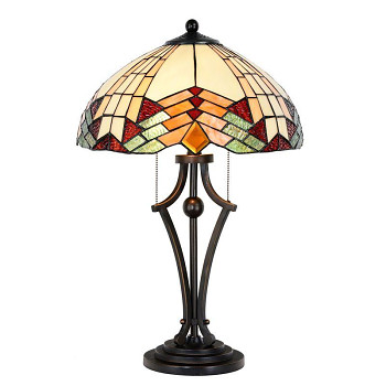 Stolní lampa Tiffany ART LOUIS Clayre & Eef 5LL-5961