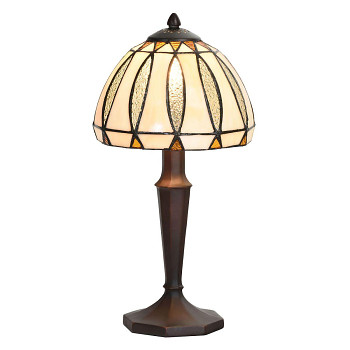 Stolní lampa Tiffany ART DECO Clayre & Eef 5LL-5973