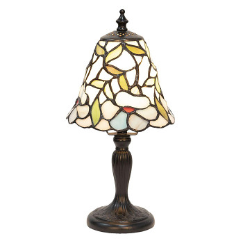 Stolní lampa Tiffany FLOWERS Clayre & Eef 5LL-5997