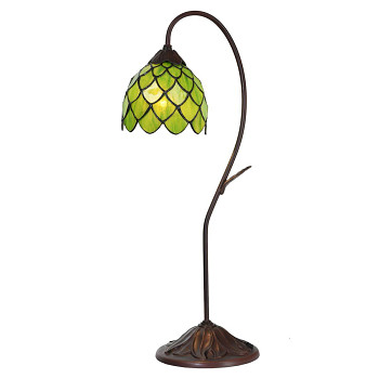 Stolní lampa Tiffany FLOWER Clayre & Eef 5LL-6045