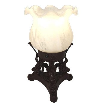 Stolní lampa Tiffany CLASSIC FLOWER Clayre & Eef 5LL-6101