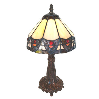 Stolní lampa Tiffany TRIANGLE Clayre & Eef 5LL-6108