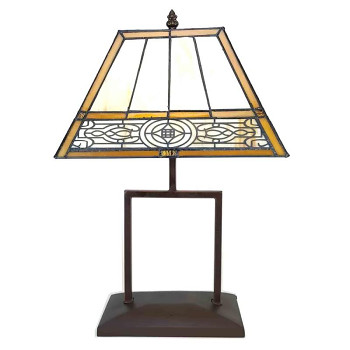 Stolní lampa Tiffany ART DECO Clayre & Eef 5LL-6128