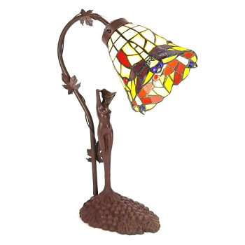 Stolní lampa Tiffany WOMAN Clayre & Eef 5LL-6132