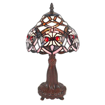 Stolní lampa Tiffany ART NOUVEAU Clayre & Eef 5LL-6141