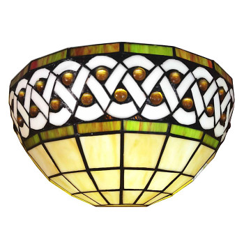 Nástěnná lampa Tiffany MATTEO Clayre & Eef 5LL-6150
