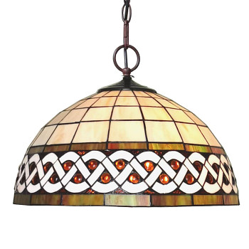 Závěsná lampa Tiffany MATTEO Clayre & Eef 5LL-6152