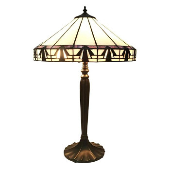 Stolní lampa Tiffany SHEFFIELD Clayre & Eef 5LL-6172