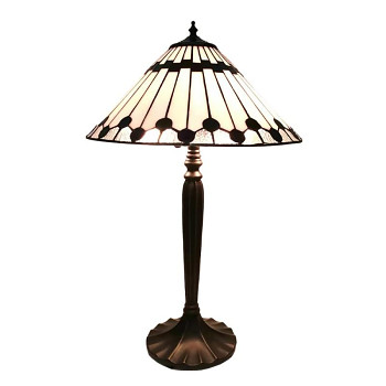 Stolní lampa Tiffany MANHATTAN CHIQUE Clayre & Eef 5LL-6177