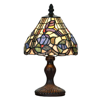 Stolní lampa Tiffany FLOWERS Clayre & Eef 5LL-6181