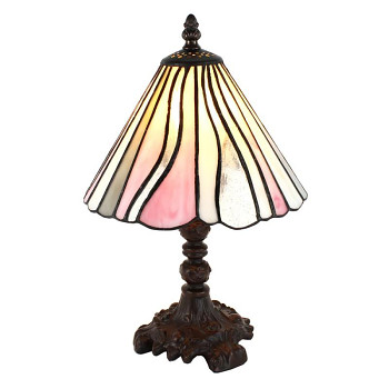 Stolní lampa Tiffany ART DECO Clayre & Eef 5LL-6193