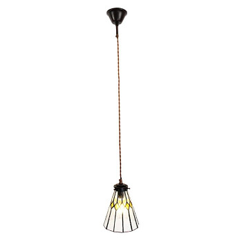Závěsná lampa Tiffany VINTAGE STREET Clayre & Eef 5LL-6194