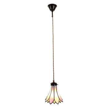 Závěsná lampa Tiffany CUTE BOW Clayre & Eef 5LL-6196