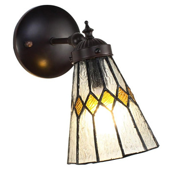Nástěnná lampa Tiffany VINTAGE STREET Clayre & Eef 5LL-6203