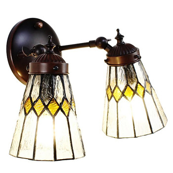 Nástěnná lampa Tiffany VINTAGE STREET Clayre & Eef 5LL-6210