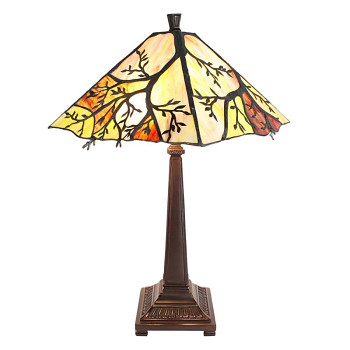 Stolní lampa Tiffany TREE Clayre & Eef 5LL-6226