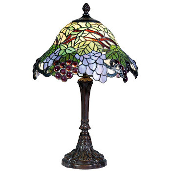 Stolní lampa Tiffany FRUIT Clayre & Eef 5LL-789