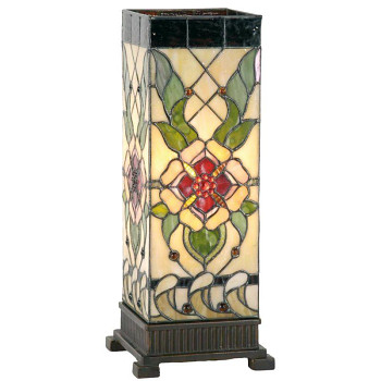 Stolní lampa Tiffany MAJESTIC FLOWER Clayre & Eef 5LL-9226