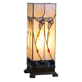 Stolní lampa Tiffany BUTTERFLY Clayre & Eef 5LL-9290
