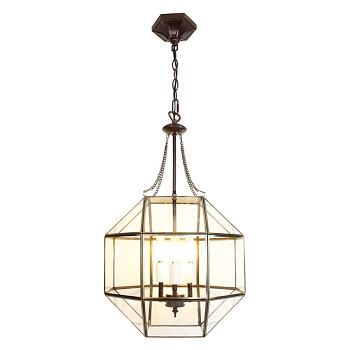 Závěsná lampa Tiffany STELLA NOVA Clayre & Eef 5LL-9343