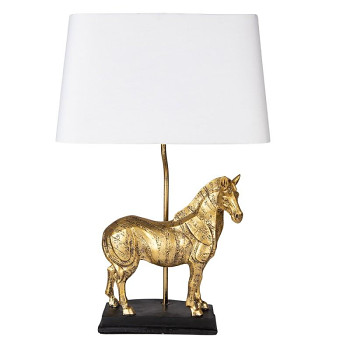 Stolní lampa HORSE Clayre & Eef 5LMC0019