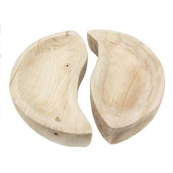 Dekorativní dřevěná miska Clayre & Eef 6H1760