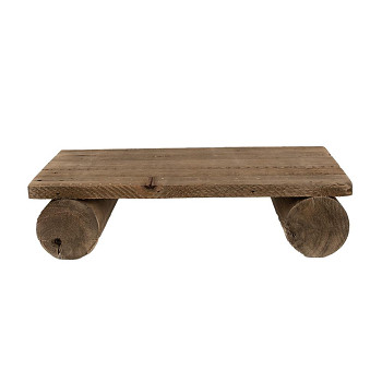 Dřevěná stolička na rostliny Clayre & Eef 6H2204