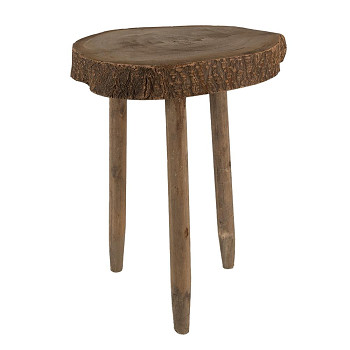 Dřevěná stolička na rostliny Clayre & Eef 6H2221