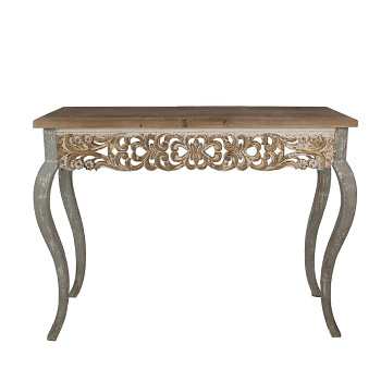Dřevěný konzolový stolek Clayre & Eef 5H0649