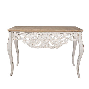 Dekorativní konzolový stolek dřevěný BROCANTE Clayre & Eef 5H0657