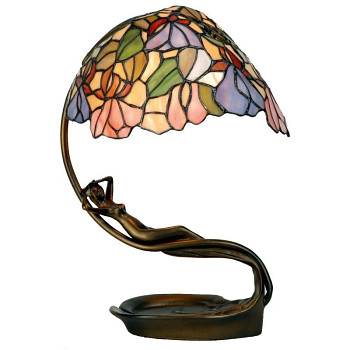 Stolní lampa Tiffany WOMAN Clayre & Eef 5LL-799