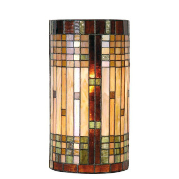 Nástěnná lampa Tiffany ART DECO Clayre & Eef 5LL-9112