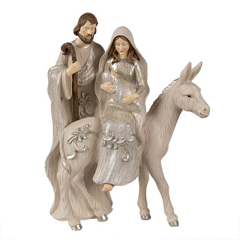 Dekorativní figurka svaté rodiny Clayre & Eef 6PR3929