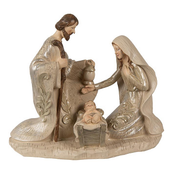 Dekorativní figurka svaté rodiny Clayre & Eef 6PR3930