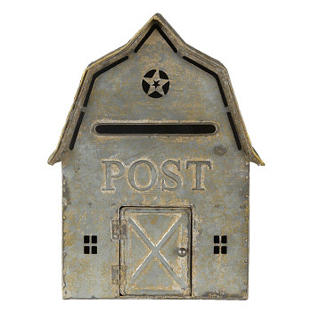 Vintage poštovní schránka HOUSE Clayre & Eef 6Y4247