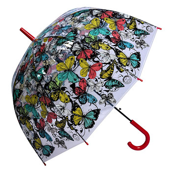Deštník FULL OF BUTTERFLIES Clayre & Eef JZUM0062R