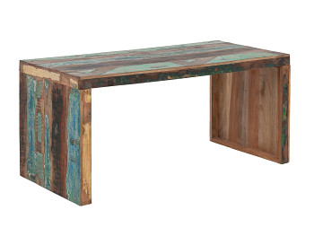 Pracovní stůl Lagoa z recyklovaného dřeva