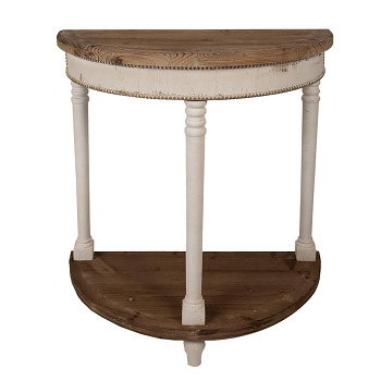 Dřevěný konzolový stolek Clayre & Eef 5H0672