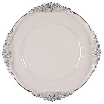 Melaminový dekorativní talíř Clayre & Eef 65239ZI