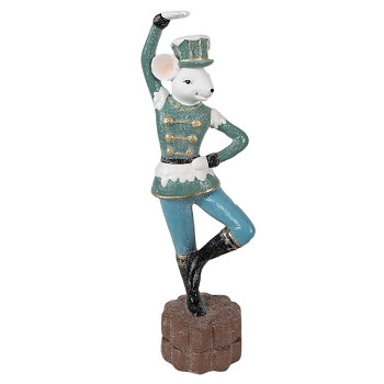 Dekorativní figurka tančící myšky Clayre & Eef 6PR3961