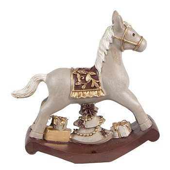 Dekorativní figurka houpacího koníka Clayre & Eef 6PR4970