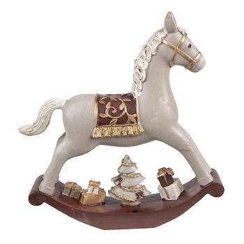 Dekorativní figurka houpacího koníka  Clayre & Eef 6PR4971