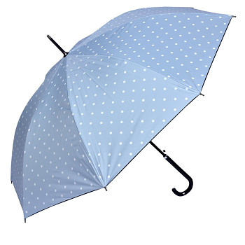 Deštník BLUE DOTS Clayre & Eef JZUM0057LBL